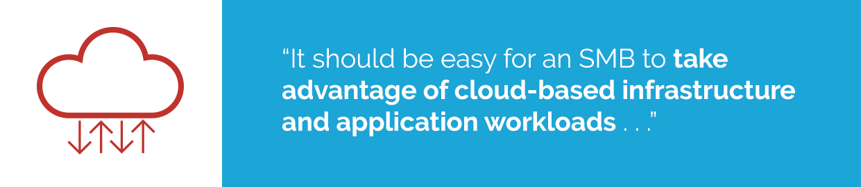 Cloud with arrows going in and out